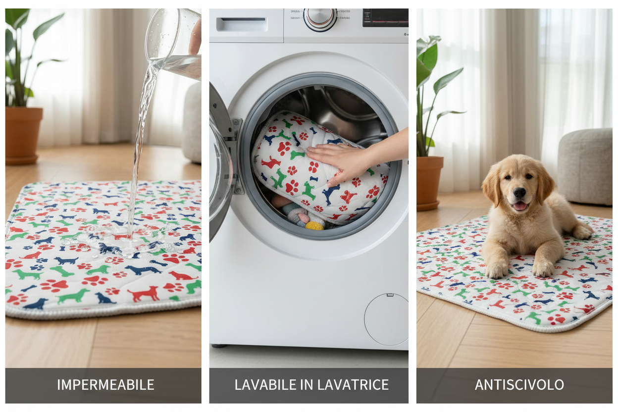 3 caratteristiche del tappetino